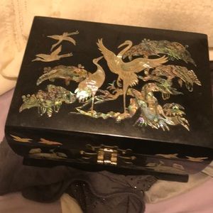 Antique jewelry box